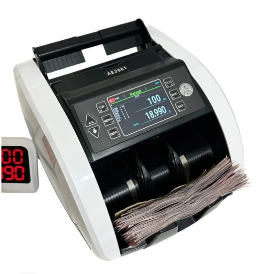 VALUE COUNTER AE2001 PARA SAYMA MAKİNESİ TL-EURO-USD-STG KARIŞIK