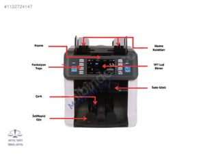 BILL COUNTER AL-955 DUAL CIS - FITNESS ÖZELLİKLİ / ATM MODLU - Görsel 4