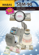 Mabas SBM-90 Para & Kağıt Bantlama Makinesi - Görsel 3