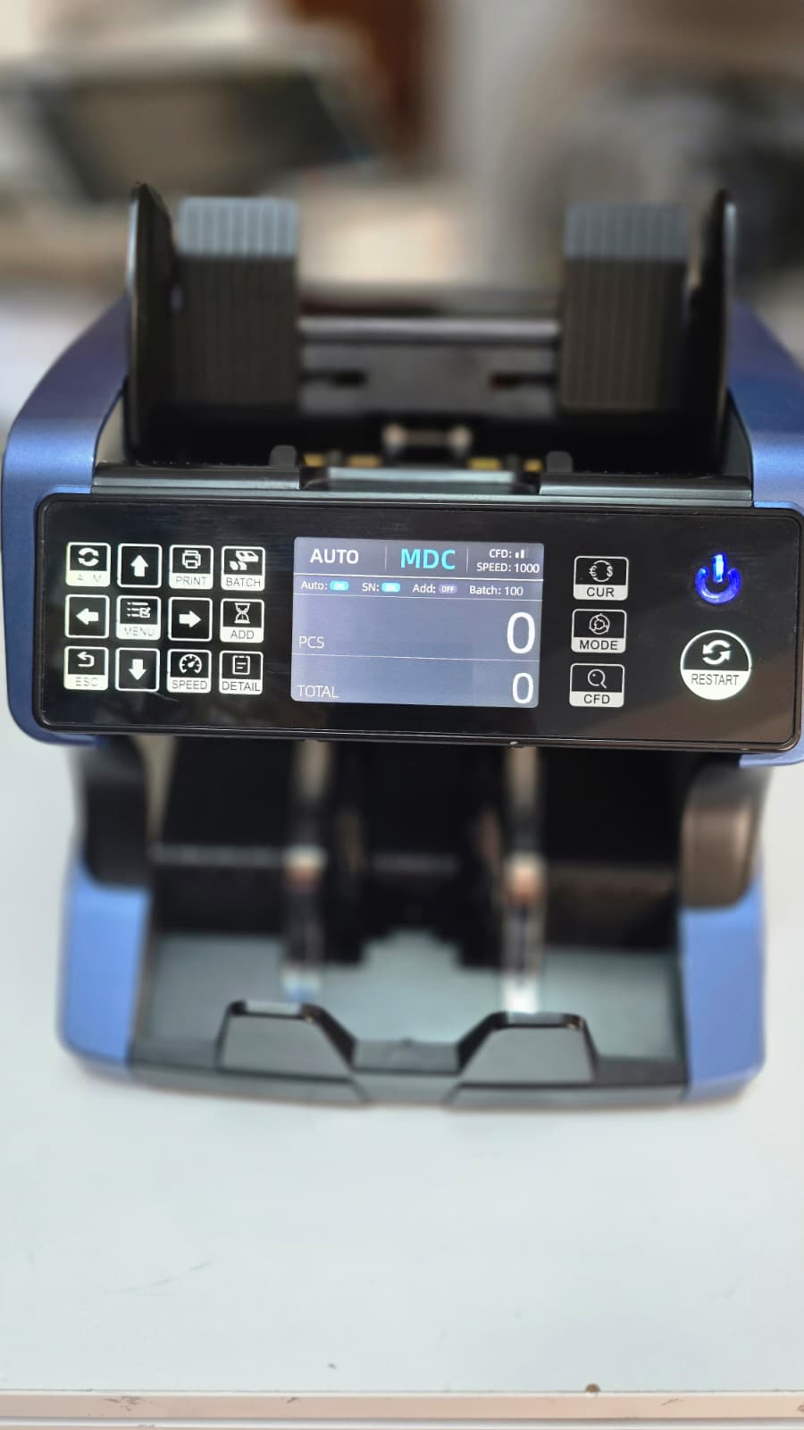 BILL COUNTER AL-920 Karışık 2 CIS Para Sayma Makinesi ( Servis Garantili Güncel Paralar 2. EL Ürün )